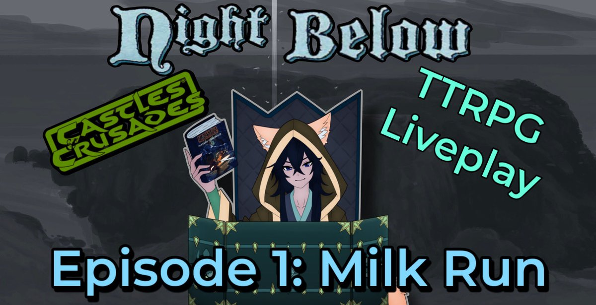 kofuhara's tweet photo. ⚔️THE TIME IS NOW⚔️
Five brave players enter a TTRPG LIVEPLAY of one of the most challenging campaigns of all time.
Will they survive and triumph?
Or will their vainglorious efforts find them in an eternal…
NIGHT BELOW
@trolllordgames #dnd #OSR #trrpg #livestream https://t.co/FzfgbKPN9A
