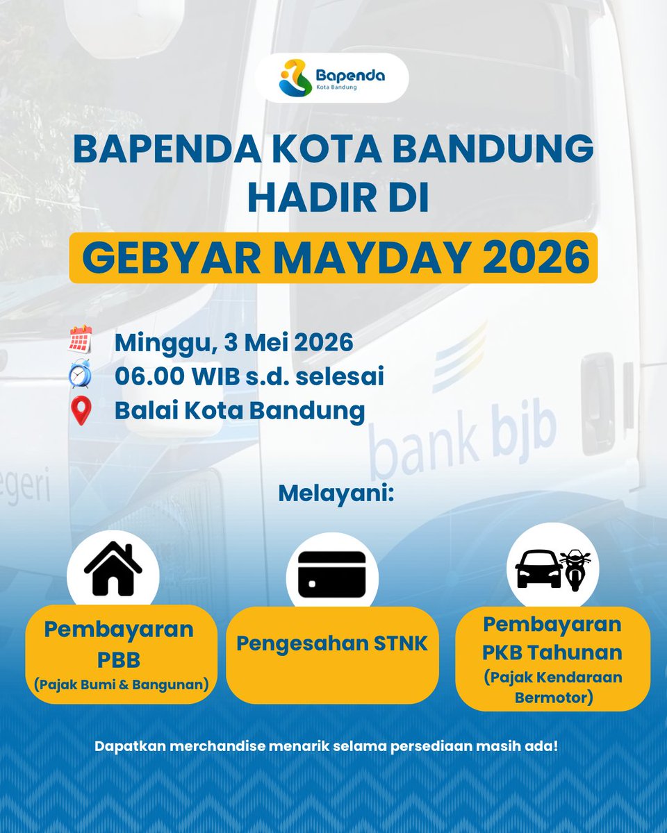 BAPENDA KOTA BANDUNG tweet media