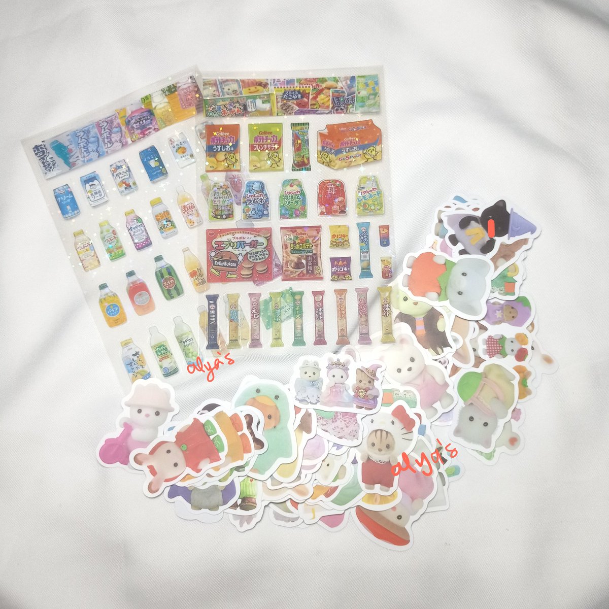 kindljoy's tweet photo. wts barang imuppp 😋 start 5k
🍀 price by dm yaaa 
t. sylvanian families persian cat strawberry ice cream costume squirrel trio pool deer colored pencil husky dragon bro explorer star case sticker bag charm https://t.co/uVkXgYOvzs