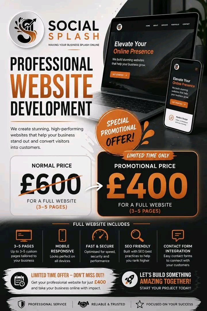 SadinSmd619's tweet image. Am a fullstack web developer available always 
Just a DM a way
 WhatsApp: wa.me/2348149465578
 — Full Stack Developer | Full Time | 🌍 REMOTE

#Uk #US #RemoteJob #Hiring #FrontendDeveloper #WorkFromHome #TechJobs #ReactJS #JavaScript #NowHiring #WebDev #JobAlert #RemoteWork
