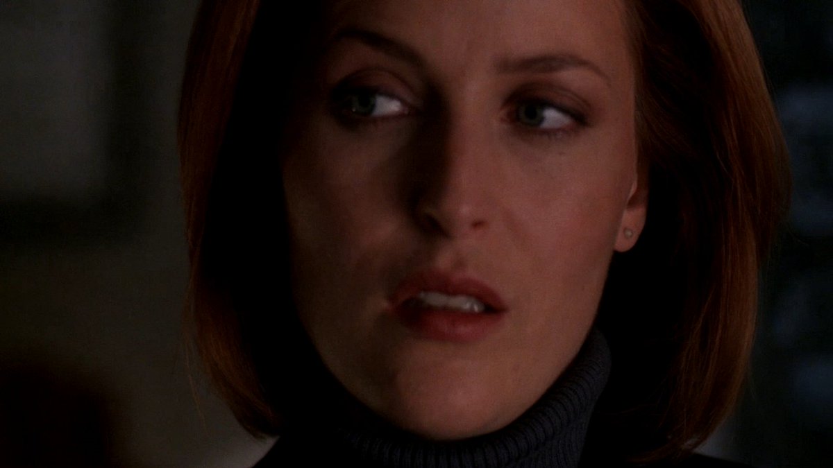 scully was SO intrigued by monica