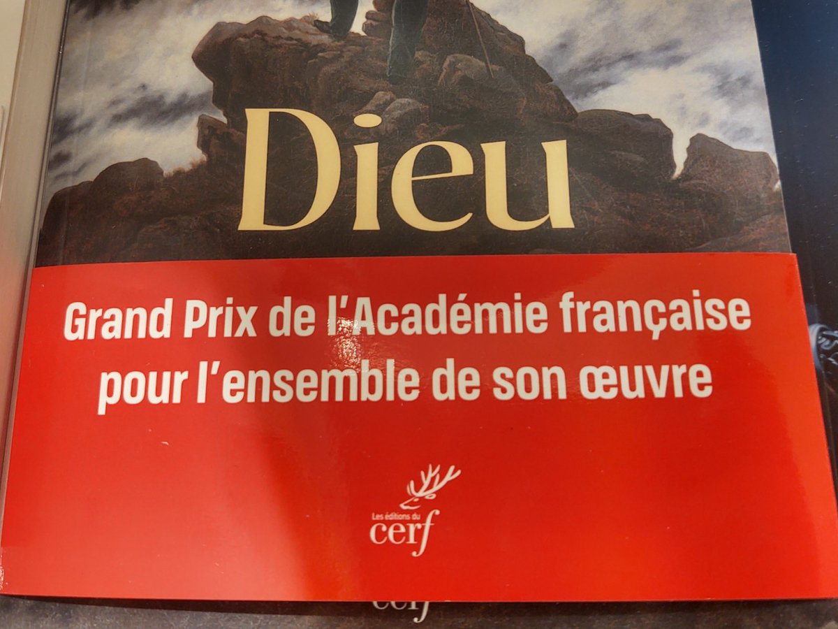 le_paroissien's tweet photo. Le septième jour, Dieu se reposa de toute l’œuvre qu’il avait faite et le huitième jour, il reçut le Grand Prix de l'Académie française. https://t.co/QU4Fidw0Ej