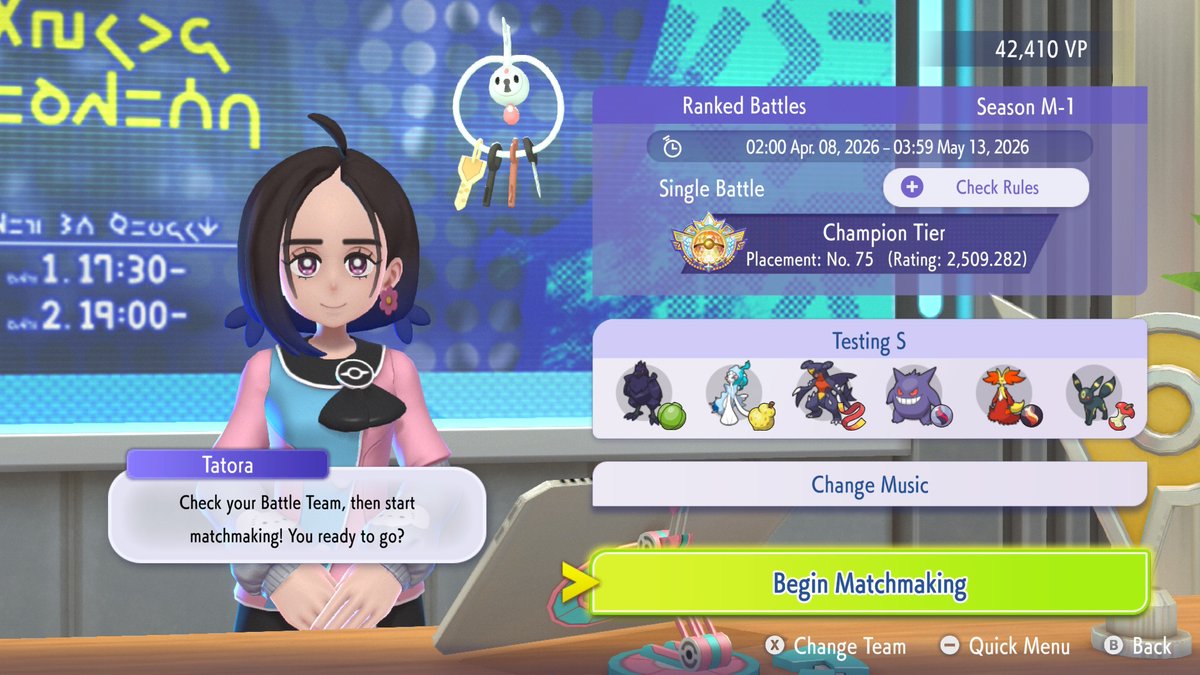 MichaelderBeste's tweet photo. Hit 2500 in singles. Hopefully that's enough to stay in Top 300 until the end of the season. Team has some pretty cool techs like 4 attacks Gengar and a very fast Corviknight! https://t.co/HmRWDfruVt