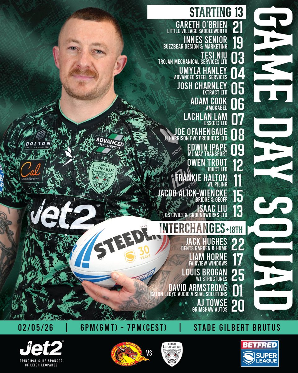 Leigh Leopards tweet media