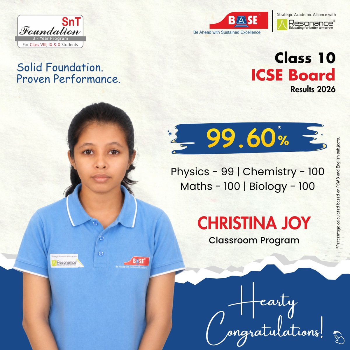 BASEEducational's tweet photo. 🎉Our Class 10 ICSE students have once again proven that strong foundations lead to outstanding results 💯

👏 Heartiest congratulations to all our toppers for their incredible performance!
Your hard work, dedication, and consistency truly paid off. https://t.co/0hCvDhM5fz