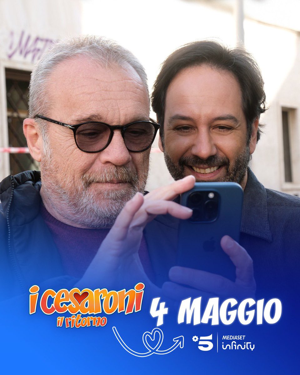 Ci vediamo lunedì con #ICesaroni! 
🏡❤️
#FictionMediaset <a href="/MedInfinityIT/">Mediaset Infinity</a> <a href="/Publispei/">Publispei</a> <a href="/icesaronitv/">I Cesaroni</a> <a href="/QuiMediaset_it/">QuiMediaset</a>