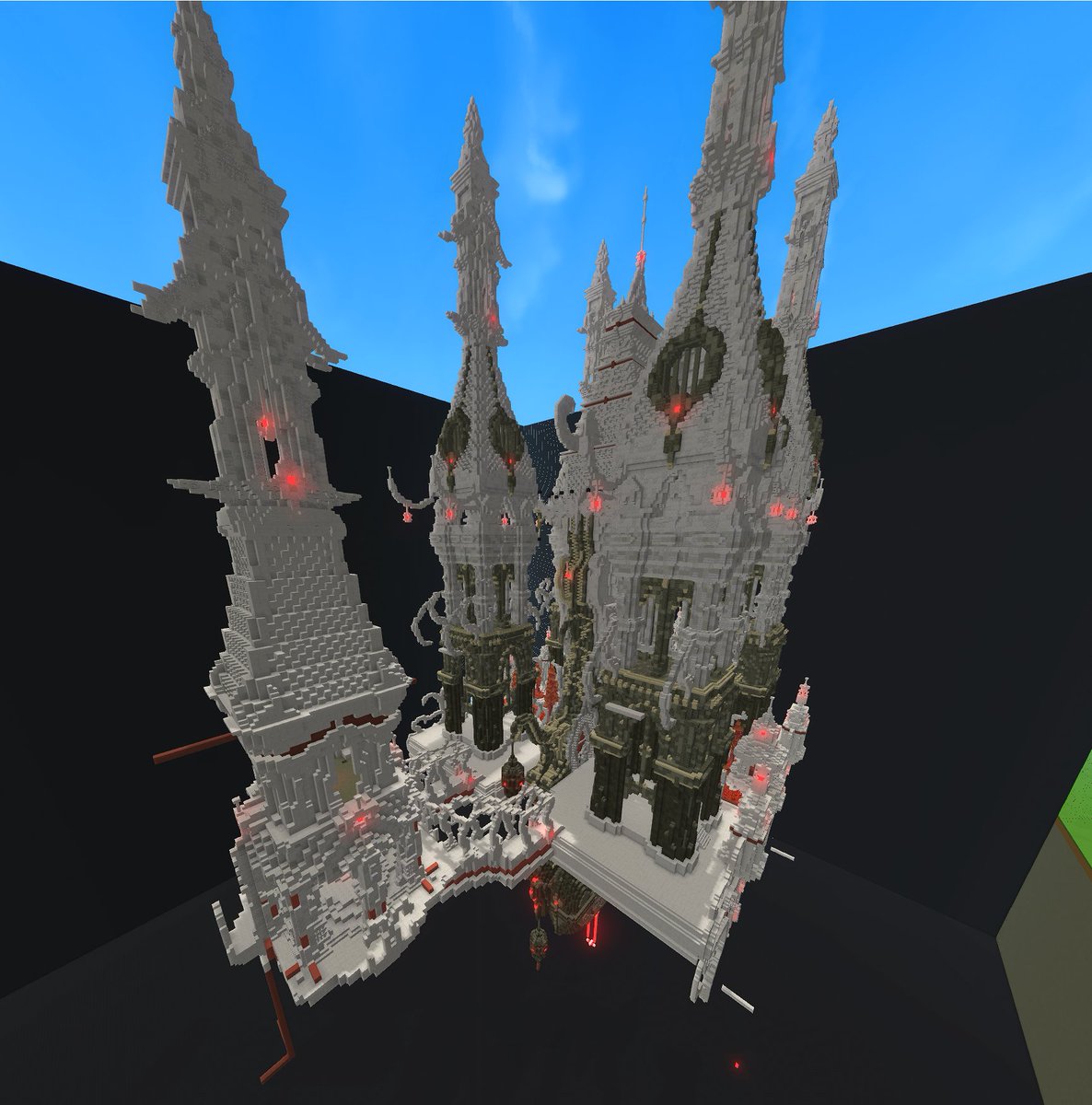 Palomote75's tweet image. Continuación de la estructura - Parte 3
#hytalebuild #Hytale #Build