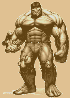 Ilikecereal_'s tweet photo. my new marvel oc: flesh tone hulk https://t.co/4OifjVacKI