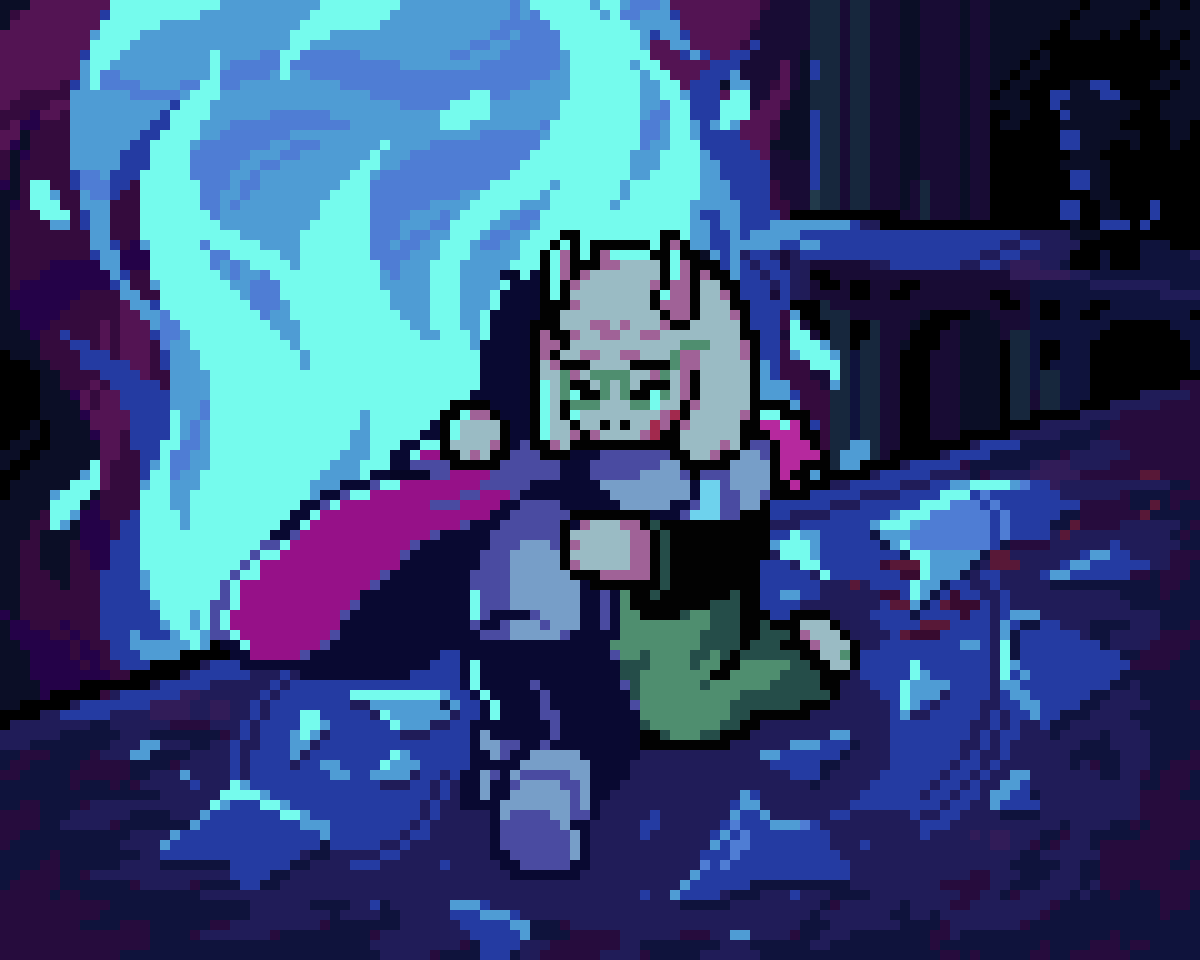 "It's okay not to smile"
#deltarune