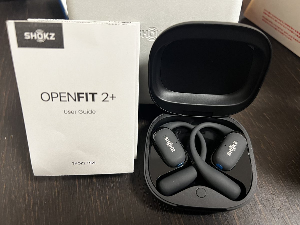 プレゼントはShokzのイヤホン🥰
喜んでくれました🙌