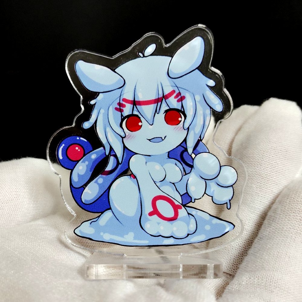 明日のゲームダンジョン12では、以前頂いたあみぐるみや、賞状なども展示させていただこうと思います。
QRコード付きのチラシを無料配布、3枚目のスライムの「プリュン」のアクスタを300円で頒布します🍄

アウラルと光の竜のスペースは『2F-9』です
#東京ゲームダンジョン12 