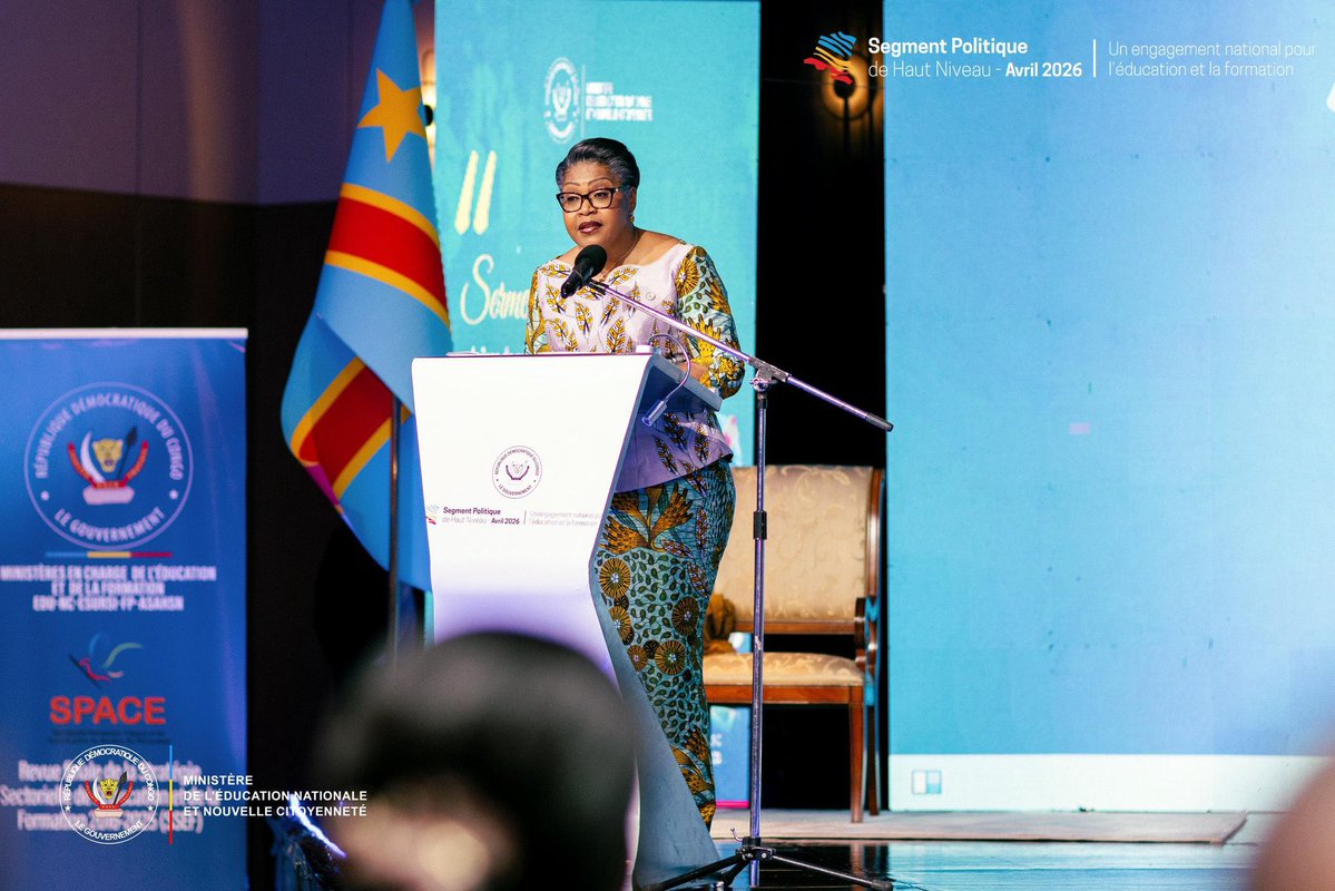 Tracy_Ntumba's tweet image. Penser, structurer, livrer. Segment politique de haut niveau sur le financement de l’éducation : conçu et orchestré de A à Z. On avance.

#RDC #Education 

@GPforEducation 
@smthiam 
@MinisterEDU_NC 
@UNICEFDRC