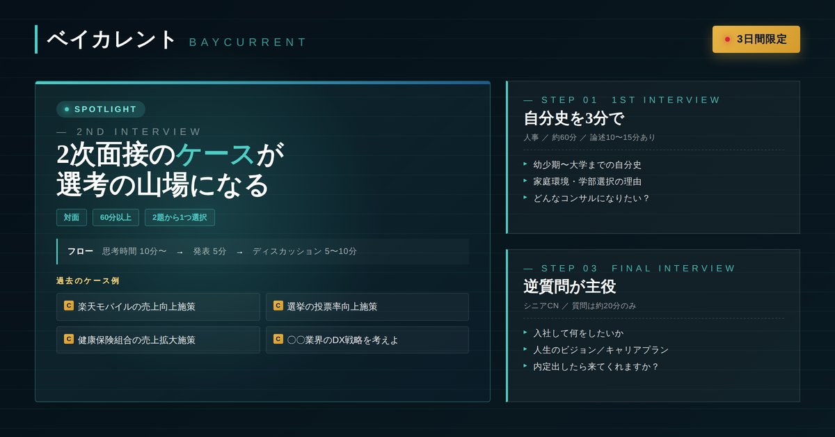 テクシュー｜日本最大就活生向け資料 tweet media
