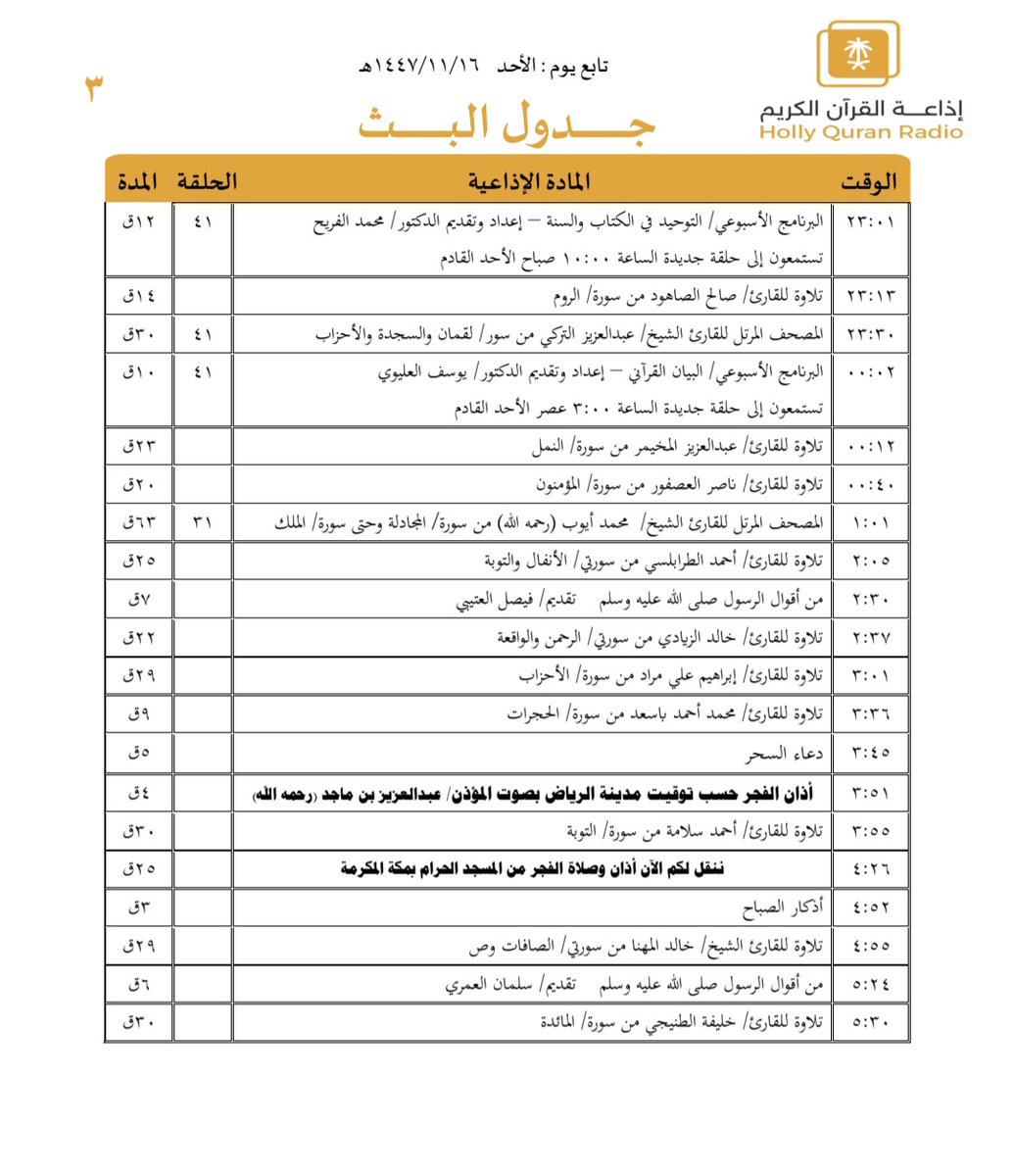 إذاعة القرآن الكريم tweet media
