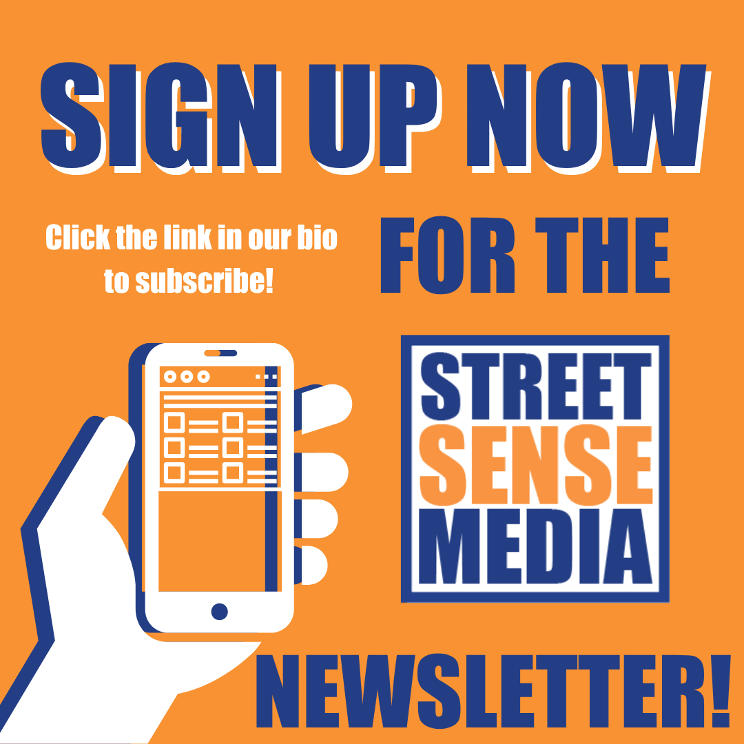 Street Sense Media tweet media