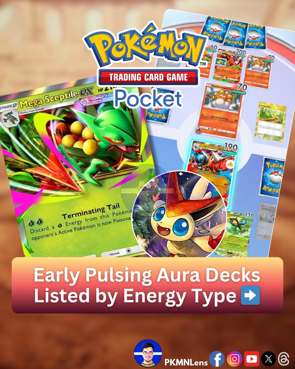 Early PULSING AURA DECKS you can try in Pokemon TCG Pocket! (1/3)  #PokemonTCGPocket #MegaEvolution #Lucario