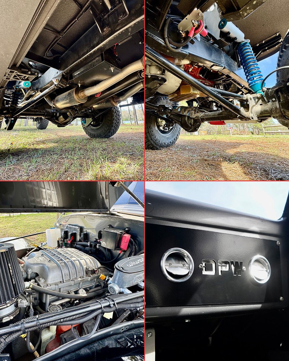 autoevolution's tweet image. Desert Power Wagons is a Wilmington, North Carolina-based company specializing in “handcrafted transformations of Dodge Power Wagons.” Their latest creation is much less “functional art” and more a slap in the face of ‘meager’ restomod cars…

#dodge #dodgewc53carryall