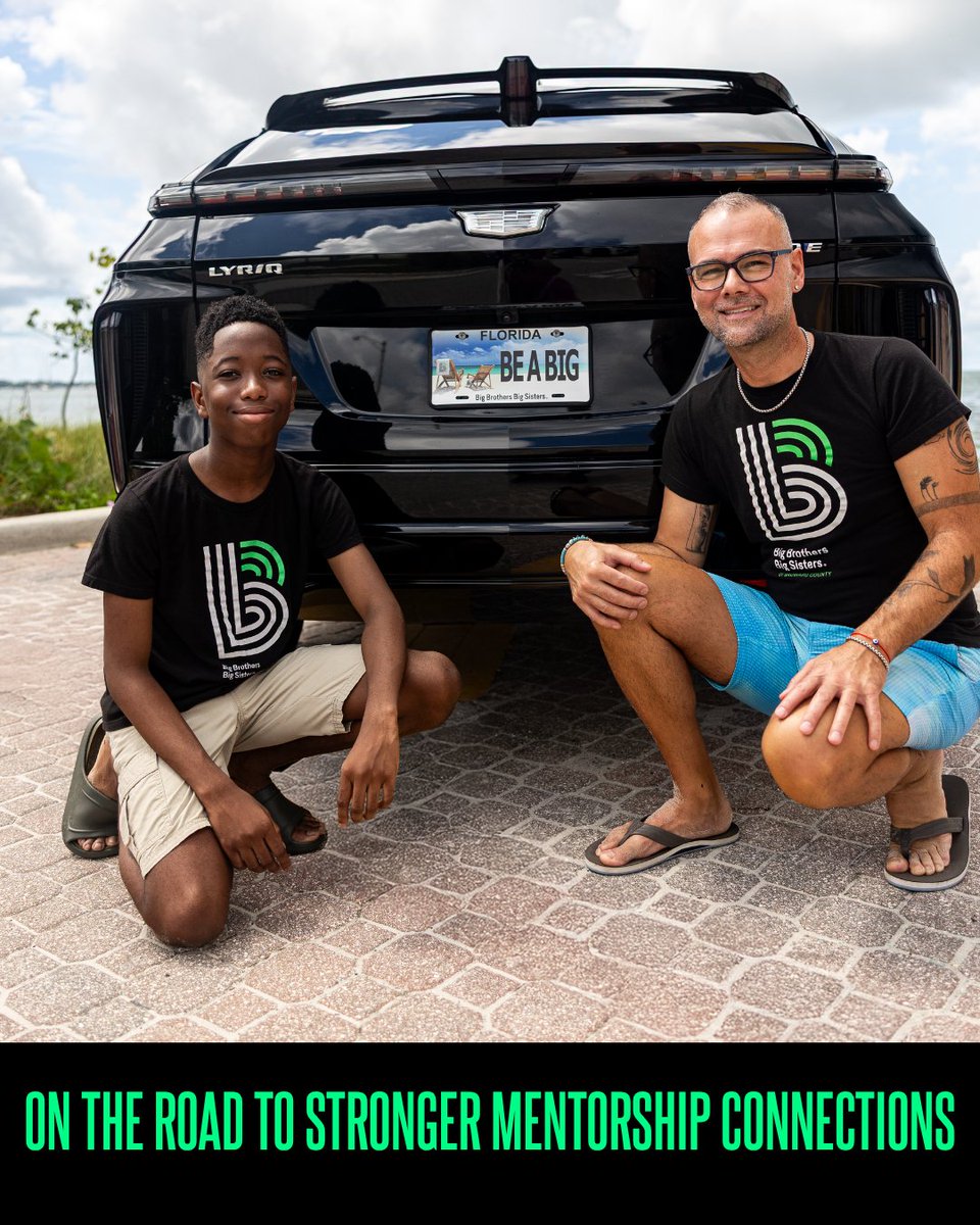 BBBS_TampaBay's tweet photo. It’s more than a license plate 💚 It’s an investment in a child’s future. Every plate sold supports programs that give kids the mentors they need to grow into confident, capable adults. Get yours today: https://t.co/AVpCKEVnv7 

#BeBig https://t.co/S32frJVJR6