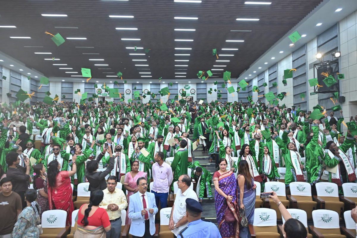 Saranjit72's tweet photo. We celebrate our international graduates of the #Classof2026 at the #SpecialConvocation at @KIITUniversity.

The presence of H.E. Dr. Abdenor Khelifi, Ambassador of the People’s Democratic Republic of #Algeria to #India made the occasion truly memorable.

#KIITUniversity https://t.co/agNtxIXAto