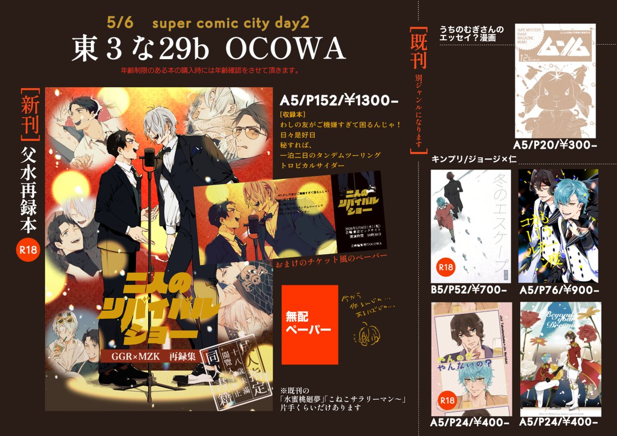 ミイケ🍖 5/6 東３な29b tweet media