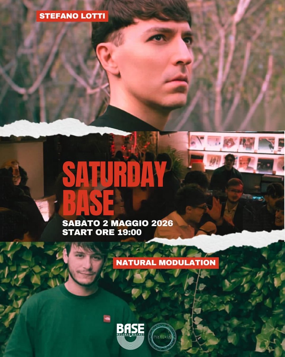 StefanoLotti's tweet photo. Hello, Bari! See you tonight at Base Records 🇮🇹
#dj #djlife #music #baserecords #italy #europe https://t.co/dbh6ZLqbyT
