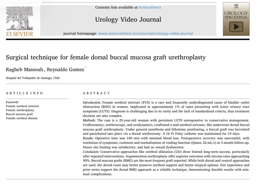 Urology Video Journal (UVJ) tweet media
