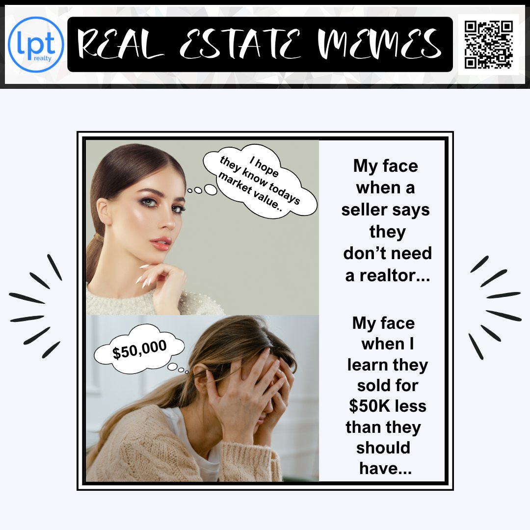 mcculloch_helen's tweet image. 💰 Want More Money In Your Pocket? Call For Your Best Selling Price!

📞561-508-0914 or👇SCAN the QR Code for your real estate needs!

#memes #realestatememes #Realtor #RealtorFL #RealEstateFL