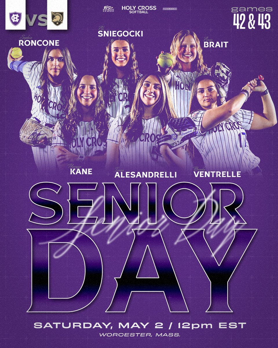 Holy Cross Softball tweet media