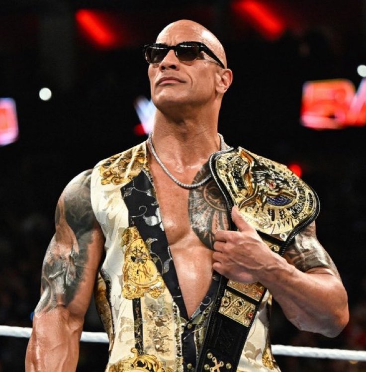 WrestleOps's tweet image. Happy 54th birthday to The Rock.