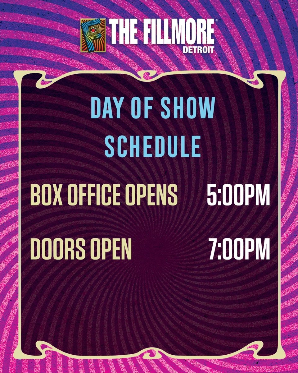 The Fillmore Detroit tweet media