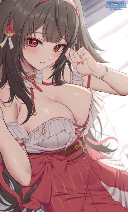 紐が外れて服がずれちゃったえちちな姉弟子