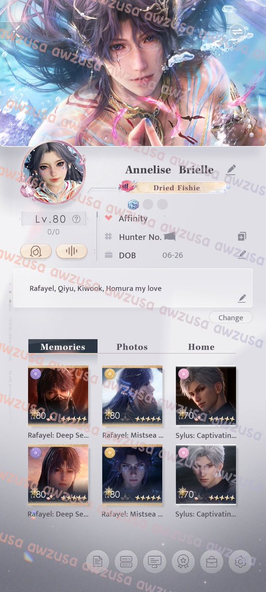 [RT and Like are very appreciated]
Want To Sell/Jual Acc Love and Deepspace.

- Rafayel focused 
- Lvl 80 Asia (Login Infold), F2P Acc
- half build sylus juga

Detail lain cek ⬇️

Price: Rp. 1jt  / $ 65 (nego)

#zonauang #zonajajan #wtslads #warunglads #ladstwt #LoveandDeespace