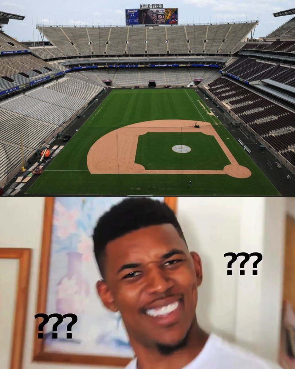 The dimensions for tonight's Savannah Bananas game at Kyle Field are diabolical: