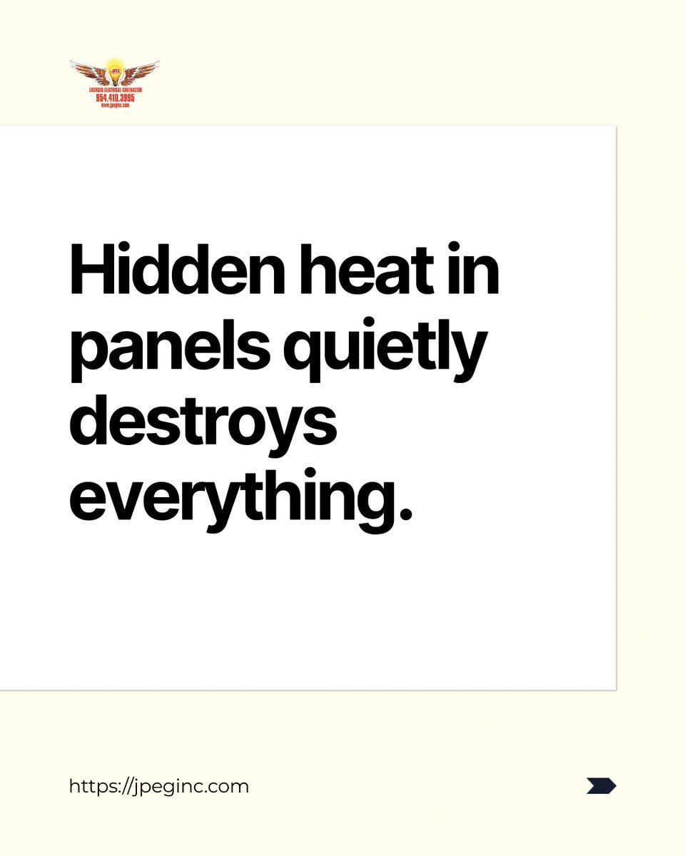 markarruda69919's tweet image. Behind every quiet panel is either luck or maintenance. Walk your system like an inspector, not a gambler, and keep operations out of the danger zone.

#electricalmaintenance #commercialelectrical #infraredinspection