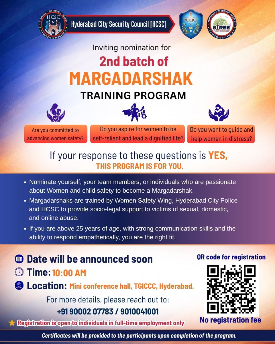 Hyderabad City Security Council tweet media
