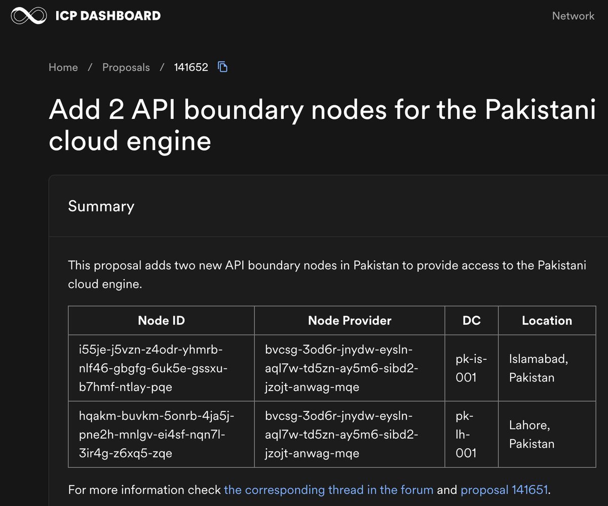 plsak's tweet photo. 💥 BREAKING / $ICP: Pakistani #CloudEngine is on the way 👇👀

https://t.co/P7xrGAtqLe

PRO TIP: The announced cloud engines demo on May 10th (Internet Computer 5th birthday) might be more that just a demo 😉🤞 https://t.co/hLPgvirZFo