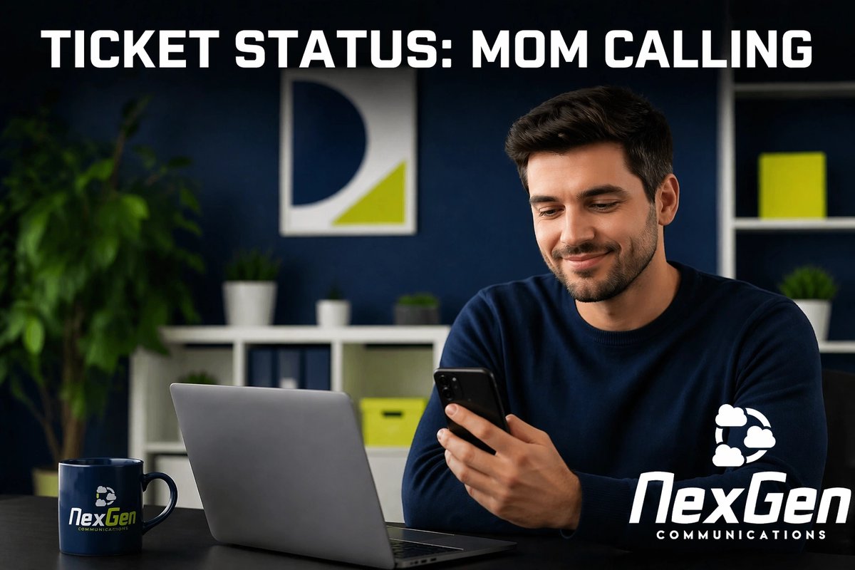 NexGenComm's tweet image. Every family has an 'IT Director' paged for every lost password or unplugged router. 

My 'ticketing system' is just my mom calling during dinner. 

The pay is mostly lasagna, so I can’t complain.

#Technology #Innovation #Business #Strategy #Productivity