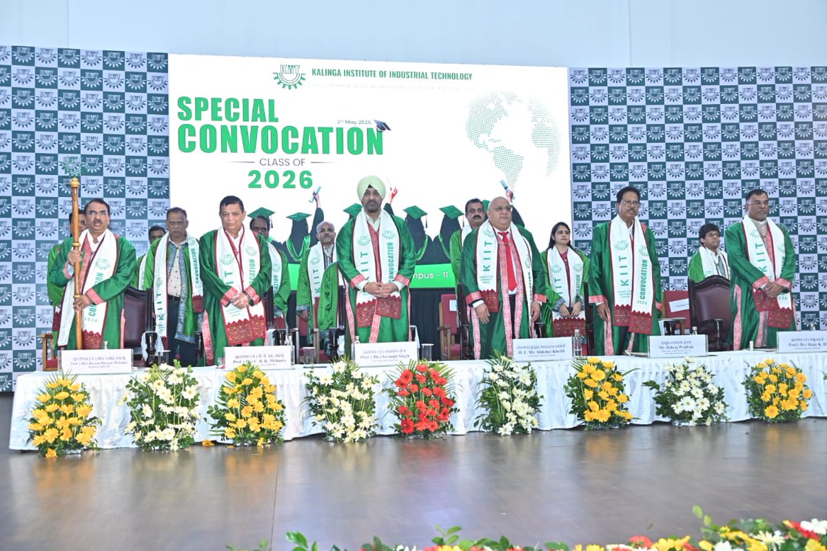 Vice Chancellor- KIIT Deemed to be University tweet media