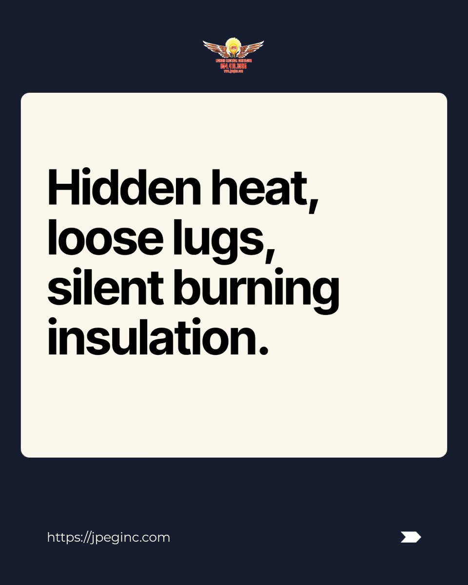 markarruda69919's tweet image. Panels rarely fail without warning; they just fail unnoticed. Get a clear electrical inspection walkthrough so every risk is found, photographed, and documented before it becomes an emergency.

#electricalmaintenance #electricalsafety #infraredinspection