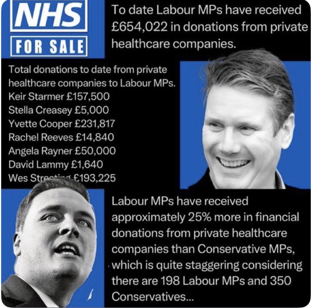 ShameTheDevil's tweet image. The weasel @wesstreeting and @Keir_Starmer's @UKLabour crime-syndicate want to surrender YOUR Hospital records and the UK's Nuclear files &amp;amp; Intelligence networks - without your consent - to #Palantir, a firm whose founders have declared war on democracy itself.
#LabourCorruption