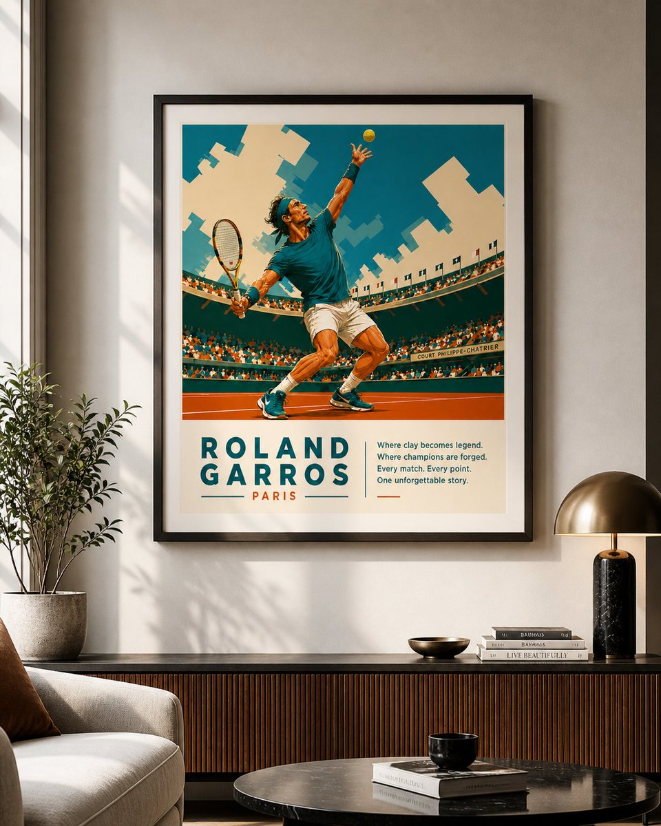 AthletixCrew's tweet image. May has arrived, and so has Grand Slam season. 🎾

We figured, what better time to show you our Roland Garros collection?

Available on RedBubble - Athletix-Crew.redbubble.com

#athletixcrew #rolandgarros