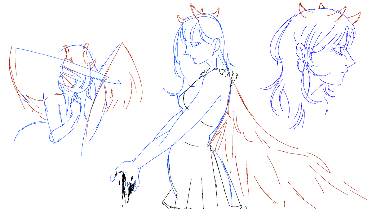ru_suro's tweet photo. Morning sketch 

#art  #character #anime https://t.co/26hTJ6Y5f8