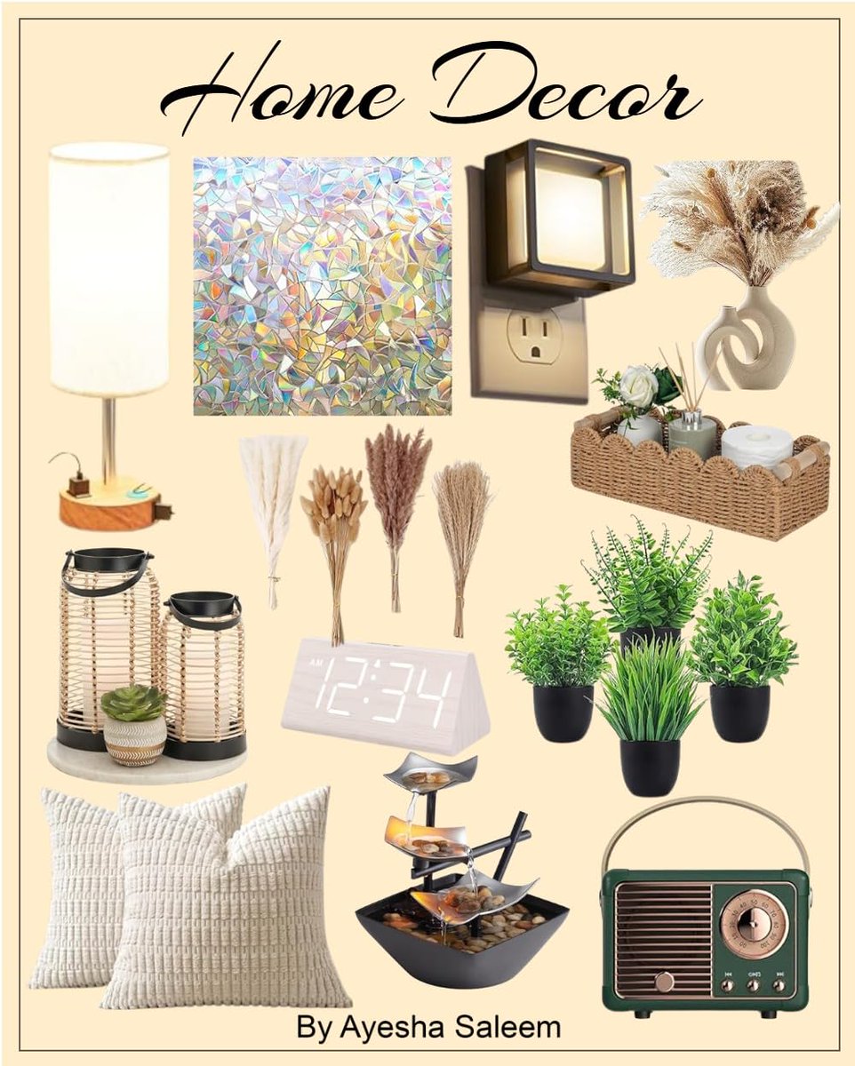 HumbleAttitude1's tweet image. Shop Amazon home decor 
amazon.com/shop/ayeshades…
#Ad #Amazon #amazonfinds #amazonhome #homedecor #decor #interiordecor #interior