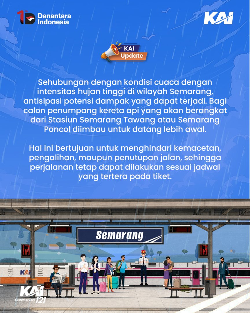Kereta Api Indonesia tweet media