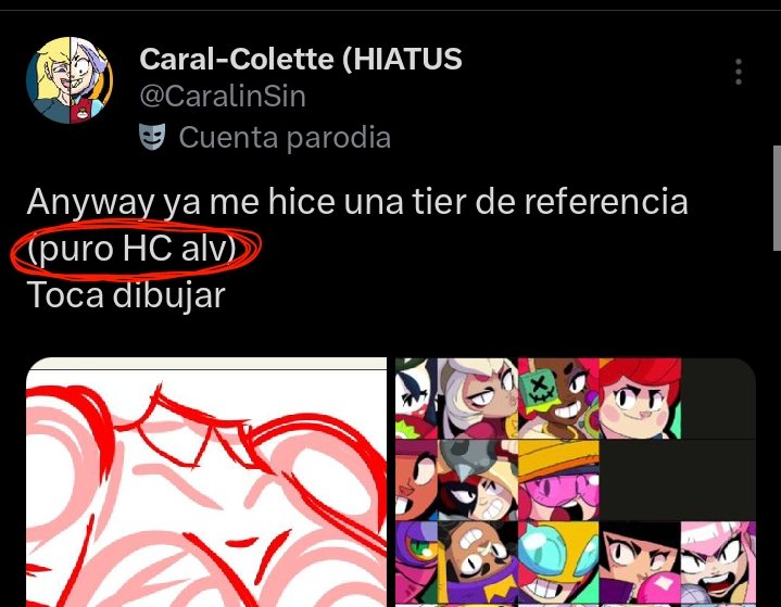 Caral-Colette (HIATUS tweet media