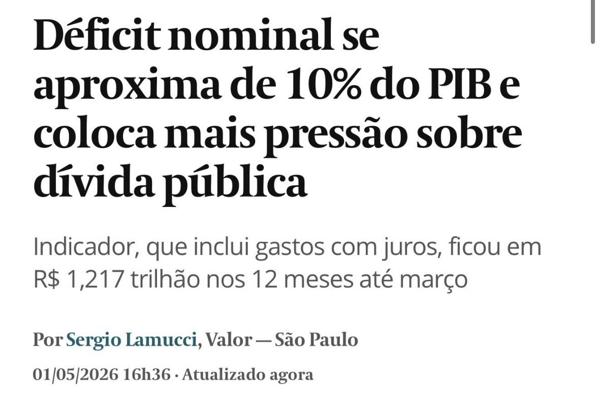 A discussão que realmente importa para o país é como resolver o grave quadro fiscal.