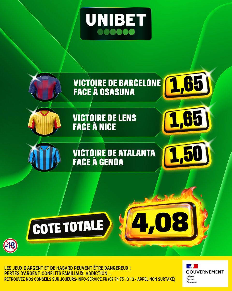 Unibet France 🔞 tweet media