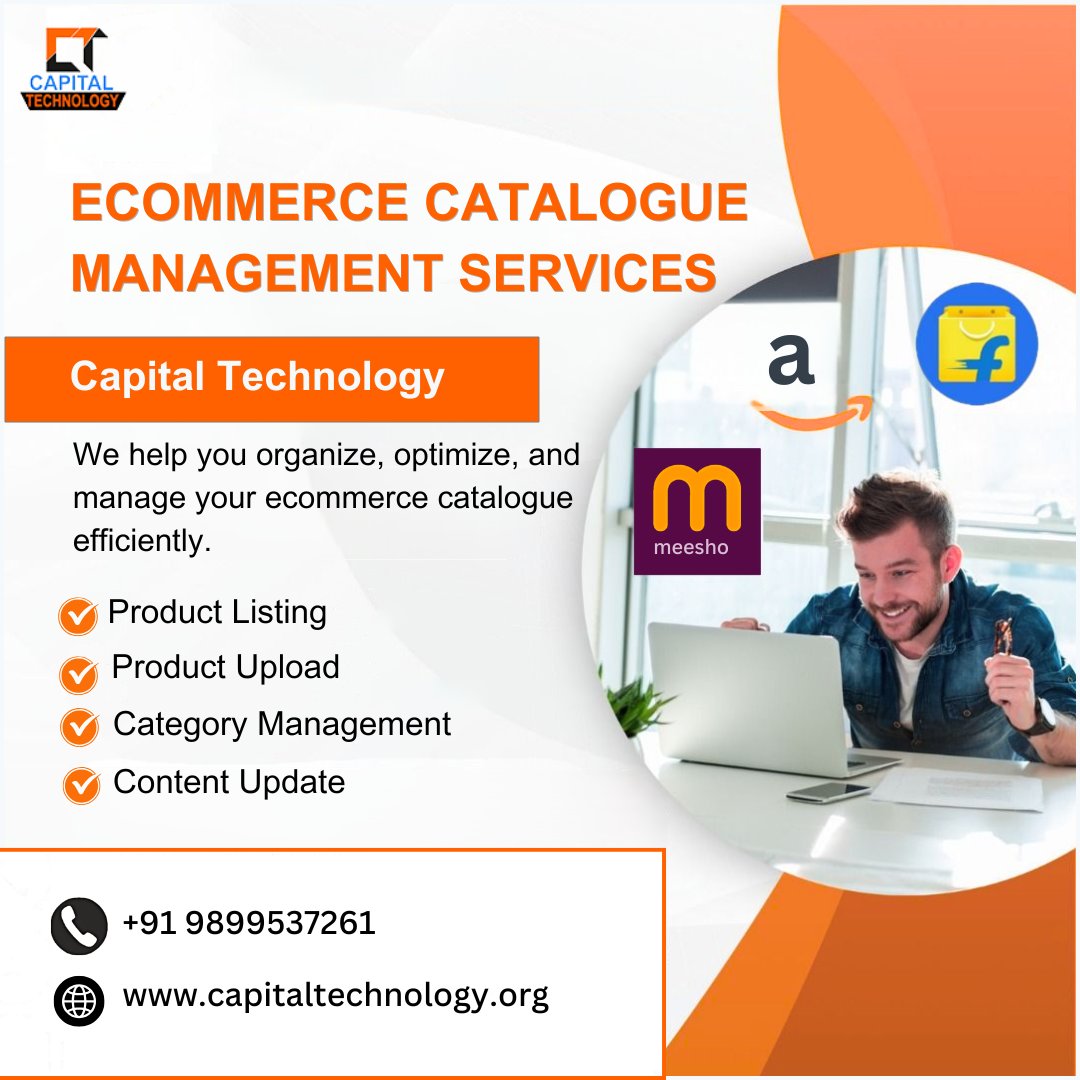 capitaltech1's tweet photo. 🛒Capital Technology – Ecommerce Catalogue Management Services

📞 Call Now: https://t.co/6Yla2QerHn
🌐 Visit: https://t.co/wlmKb7EmhA

👉 Apply Today &amp; Manage Your Store Better 🚀

#EcommerceCatalogue #ProductListing #OnlineStore #EcommerceManagement #CapitalTechnology https://t.co/FbM4cof39U