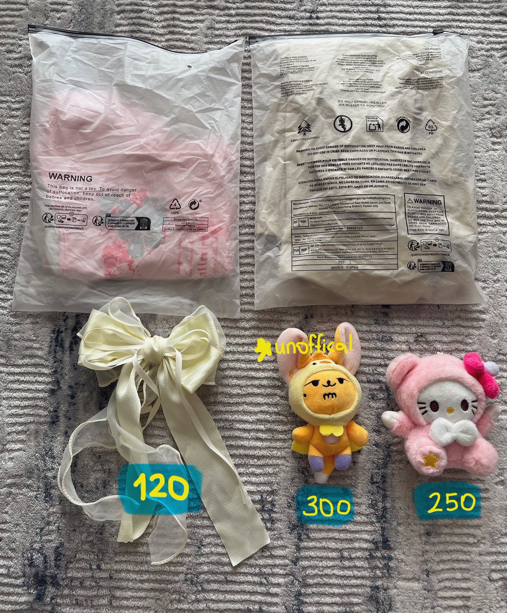 fleuzrc's tweet photo. Bujo peluş satış

-hepsinin fiyatlarını üzerlerine ekledim
-kıyafetler aldığımdan beridir paketlerinde duruyor, hiçbirini giymedim. 
-Ölçülerini yana ekledim xs olarak aldım ama yine de kalıp farklılık gösterebilir 
- fiyatlar için konuşabiliriz indirim☑️
@bujosatis @Bujosatistr https://t.co/k6cCN17VcU
