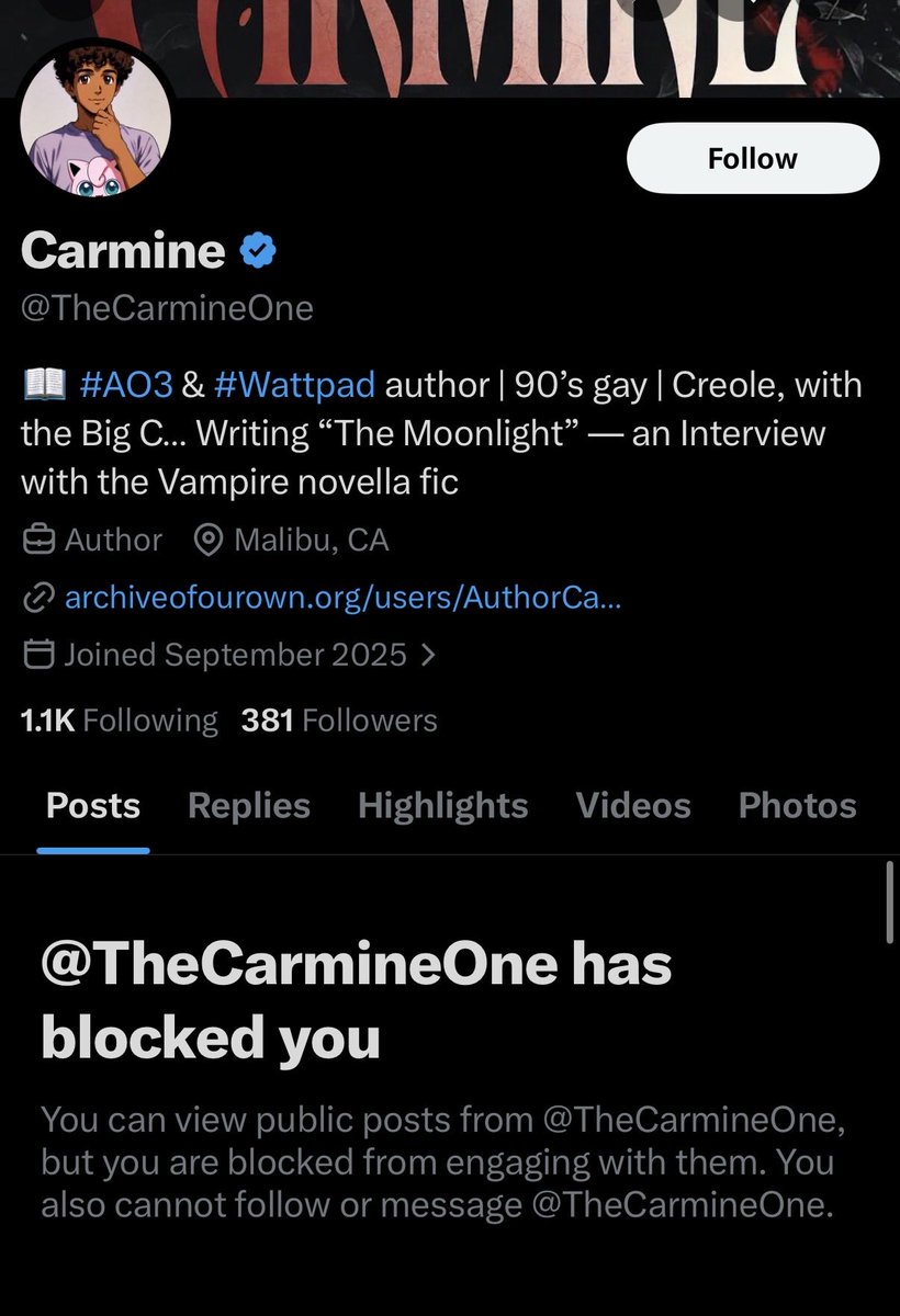 Infamous_Deity's tweet photo. @TheCarmineOne @Goatedko Typical tard. Gets cooked so goes straight to blocking 😂😂 https://t.co/kd305RLjcC